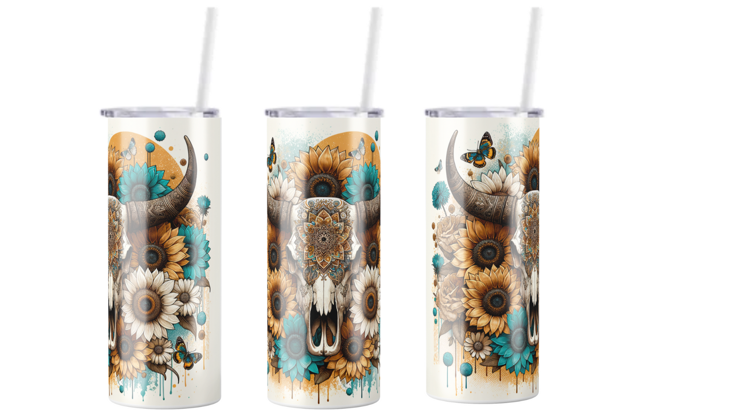 Bull Skull Design 3