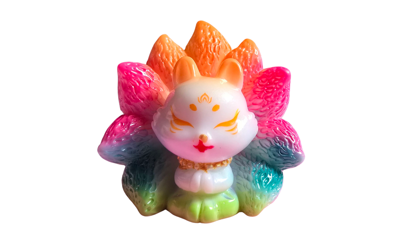 9 Fox Tail Mini Figures