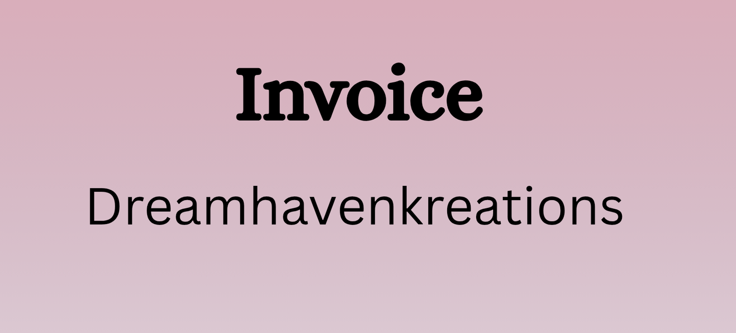 Invoice - Anne