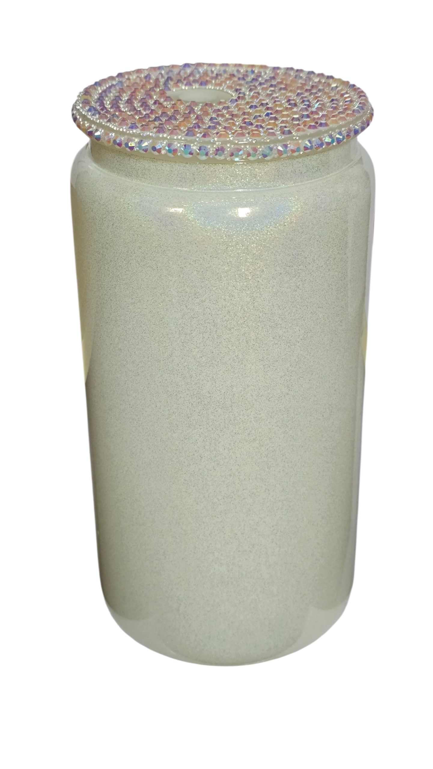 Rainbow Effect Glass Cup