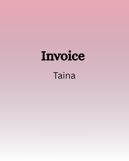 Invoice - Taina