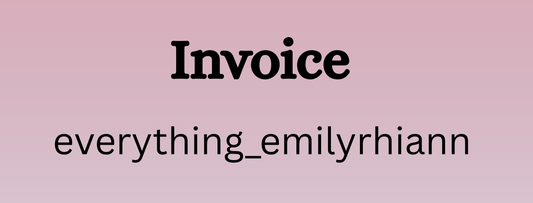 Invoice - Emily