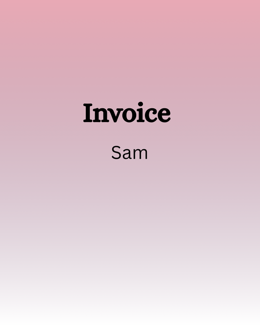 Invoice - Sam