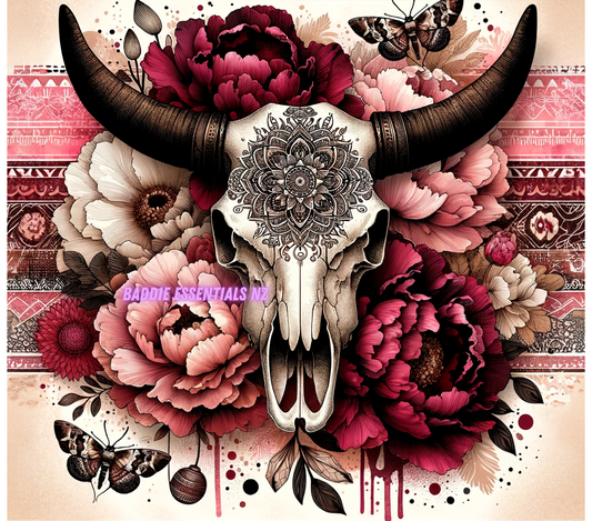 Bull Skull Design 1