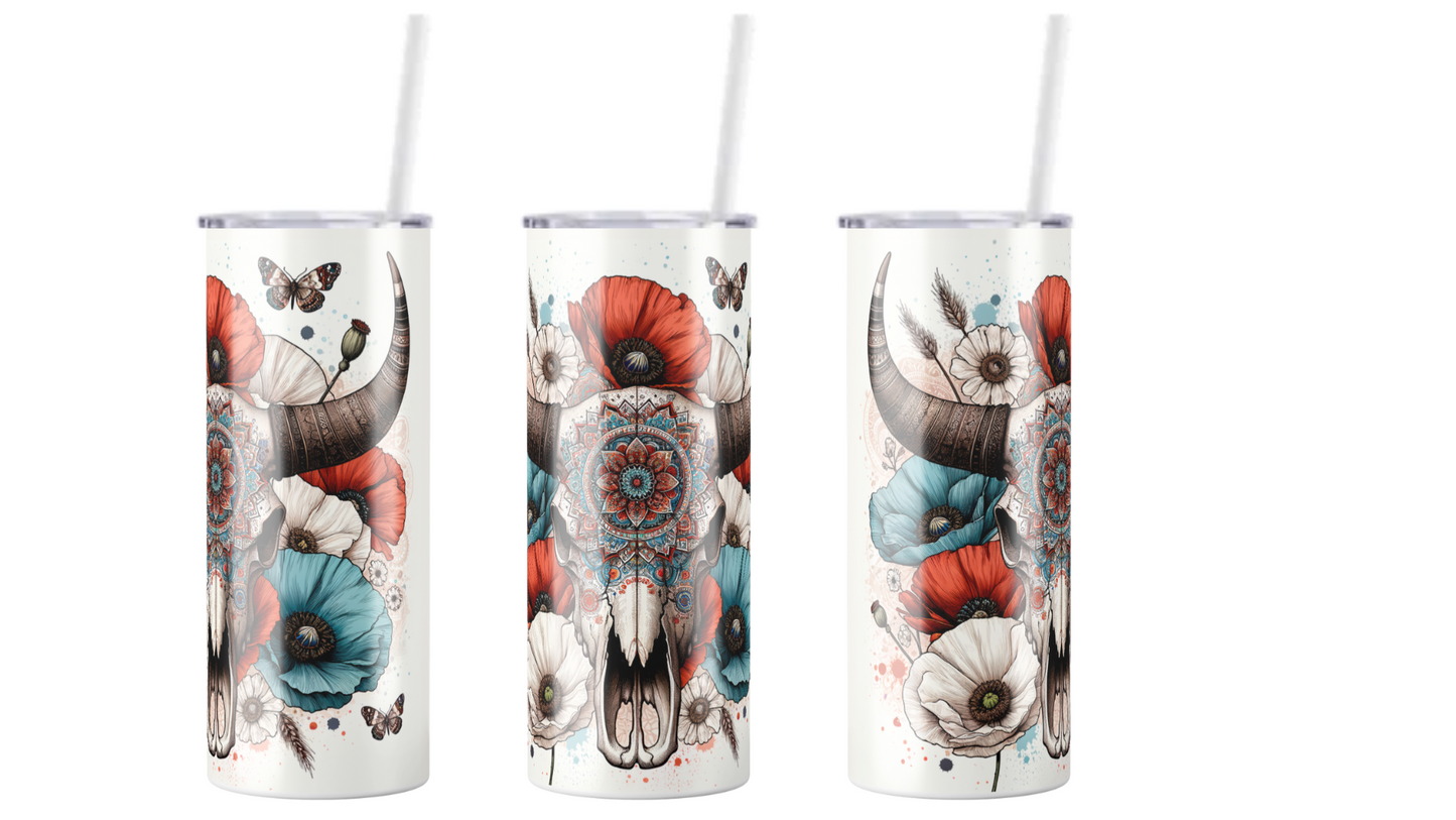 Bull Skull Design 4