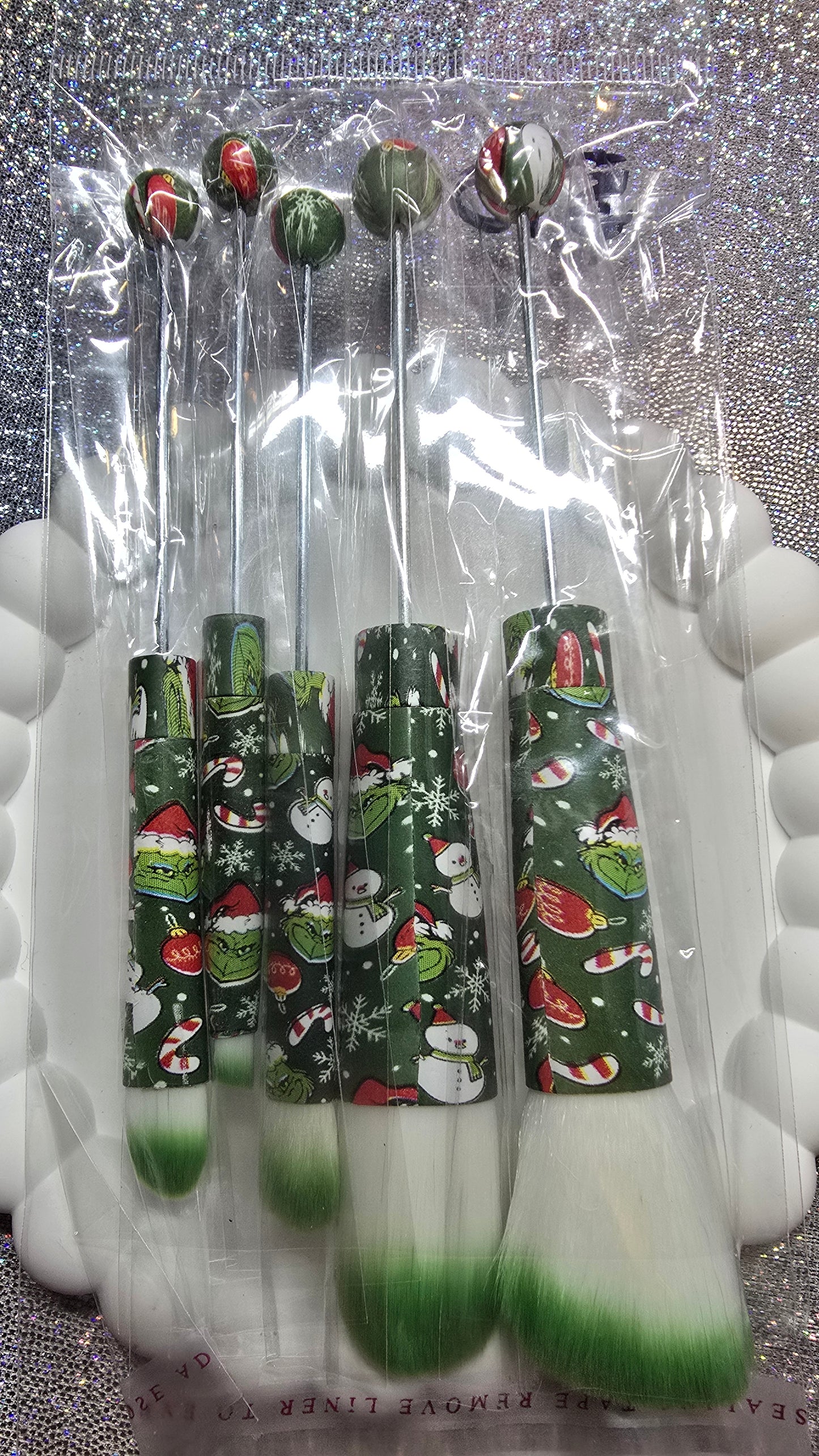 Beadable Makeup Brushes