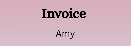 Invoice - Amy
