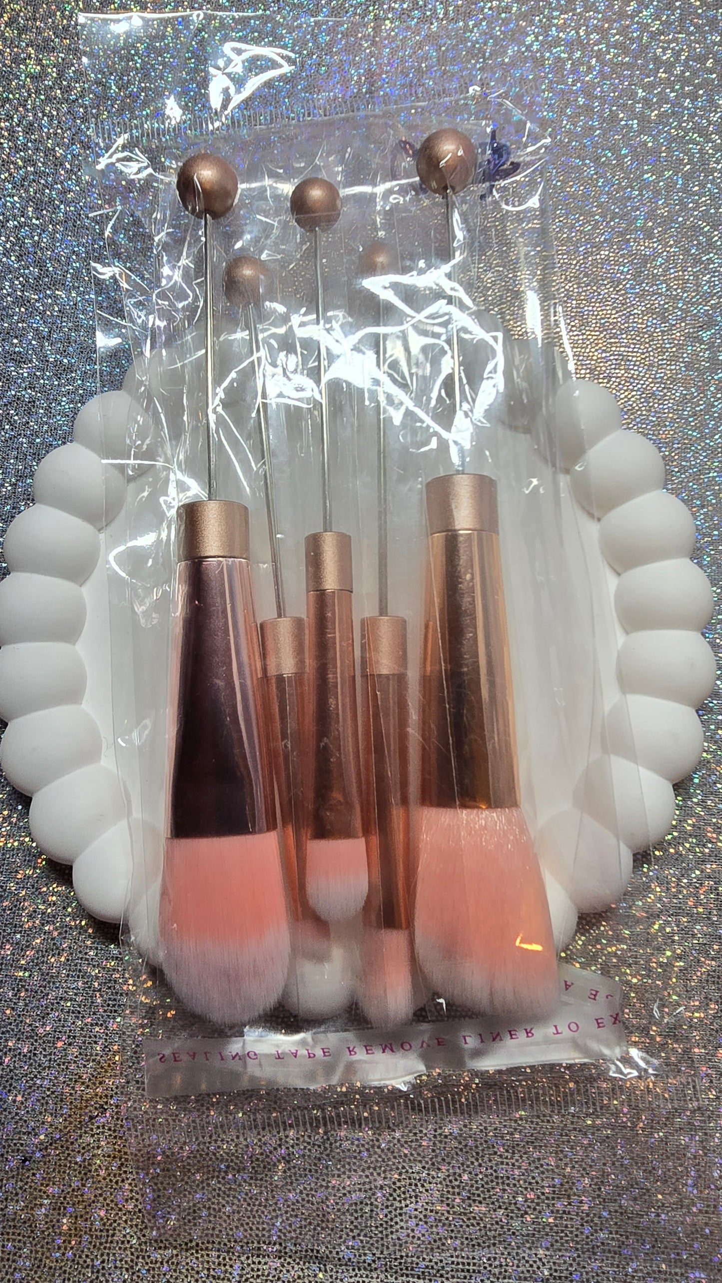 Beadable Makeup Brushes