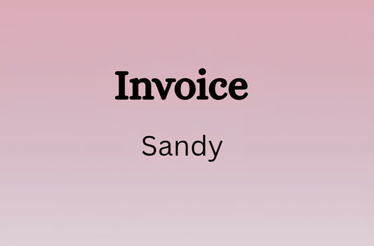 Invoice - Sandy